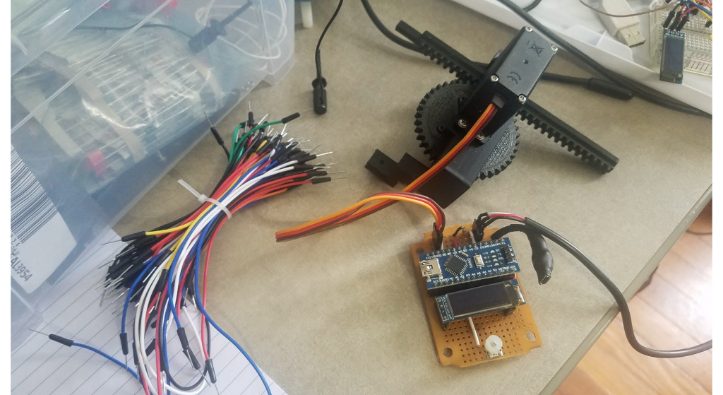 3D Model of Cold Frame Hinge alternate view