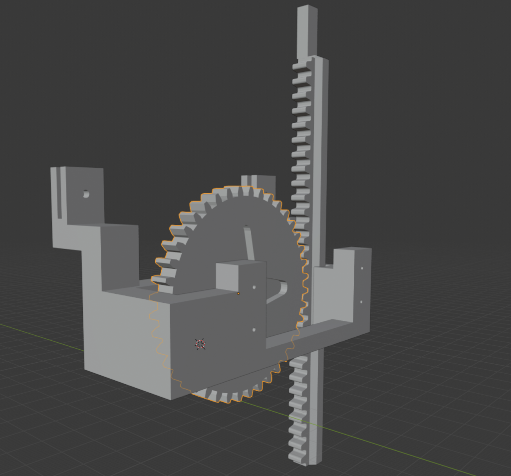 3D Model of Cold Frame Hinge version 2