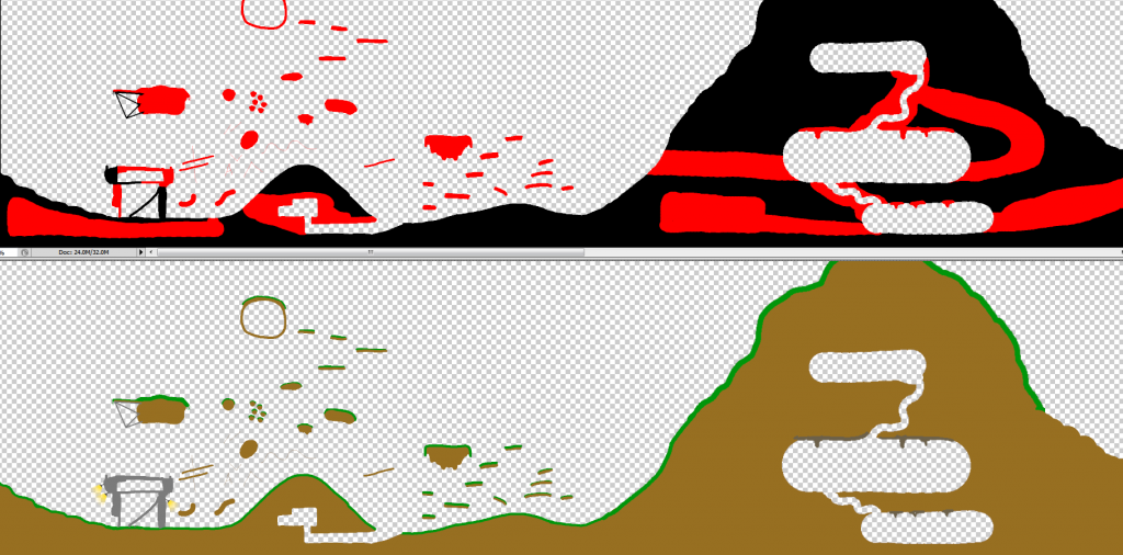 Collision Map and Render Image