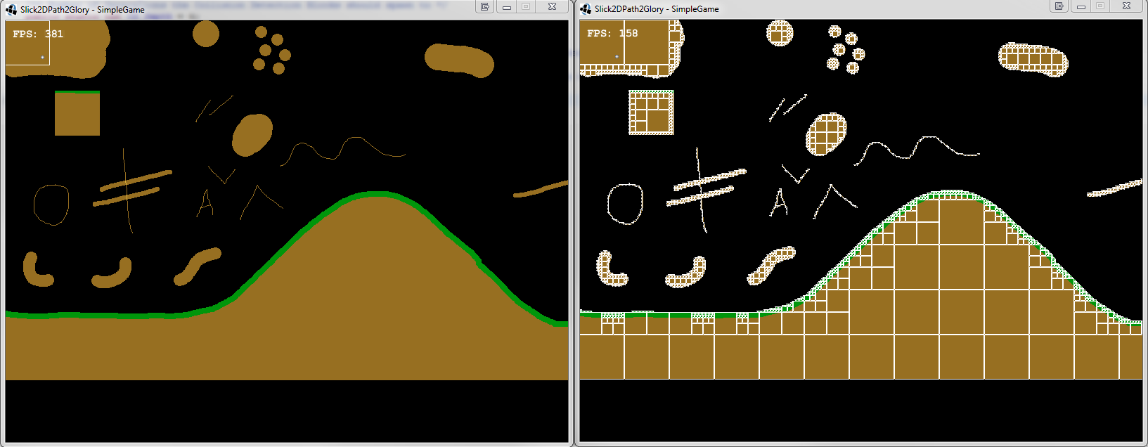 2D Collision Detection Level Mapping